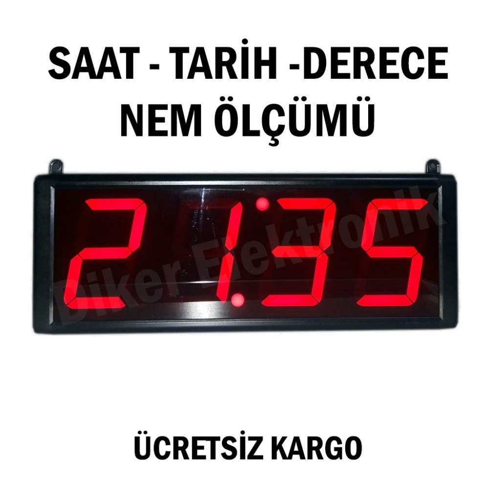 Dijital Nem - Saat - Derece Orta Boy