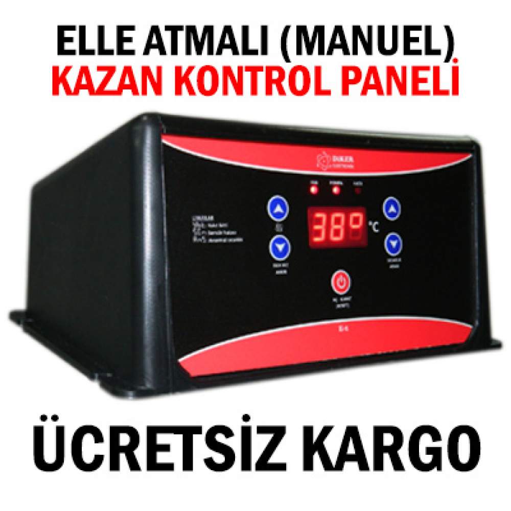 Manuel Kazan Kontrol Paneli - Manuel Kalorifer Kazan Kartı