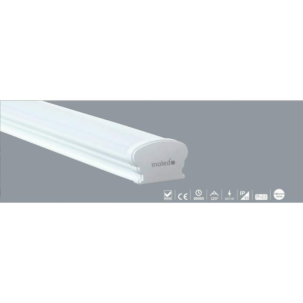 İnoled 60 cm 20w Günışığı 3300k Etanj Led Bant Armatürü 2912-02