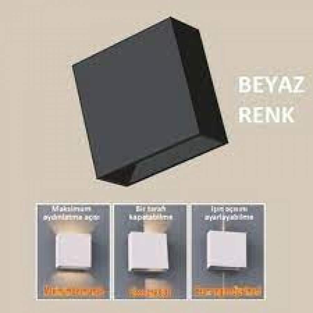 ACK 4W BEYAZ 3000K LED DUVAR APLİĞİ AH07-03500