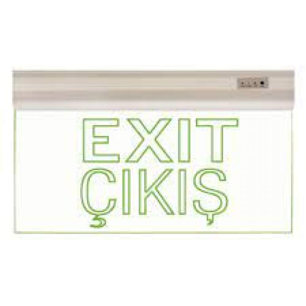 HOROZ 1.5W  LED IŞILDAK EXIT CAMLI - ZOFF 084 019 0001