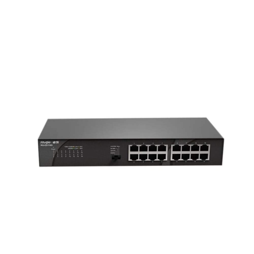 Ruijie Reyee RG-ES116G 16-Port 10/100/1000 Mbps Desktop Switch