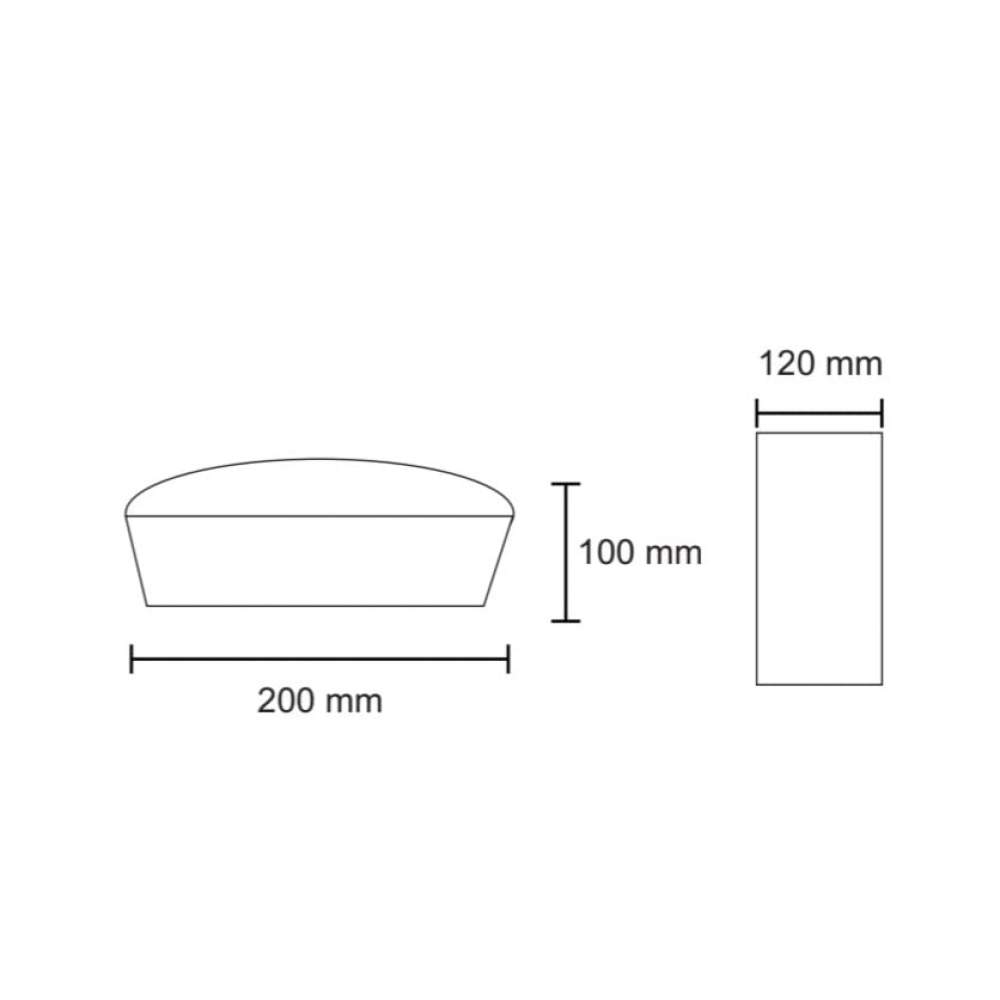 NO-VO SPL018.20 LEDLİ DUVAR ARMATÜRÜ 16W 1280LUMEN 6500K