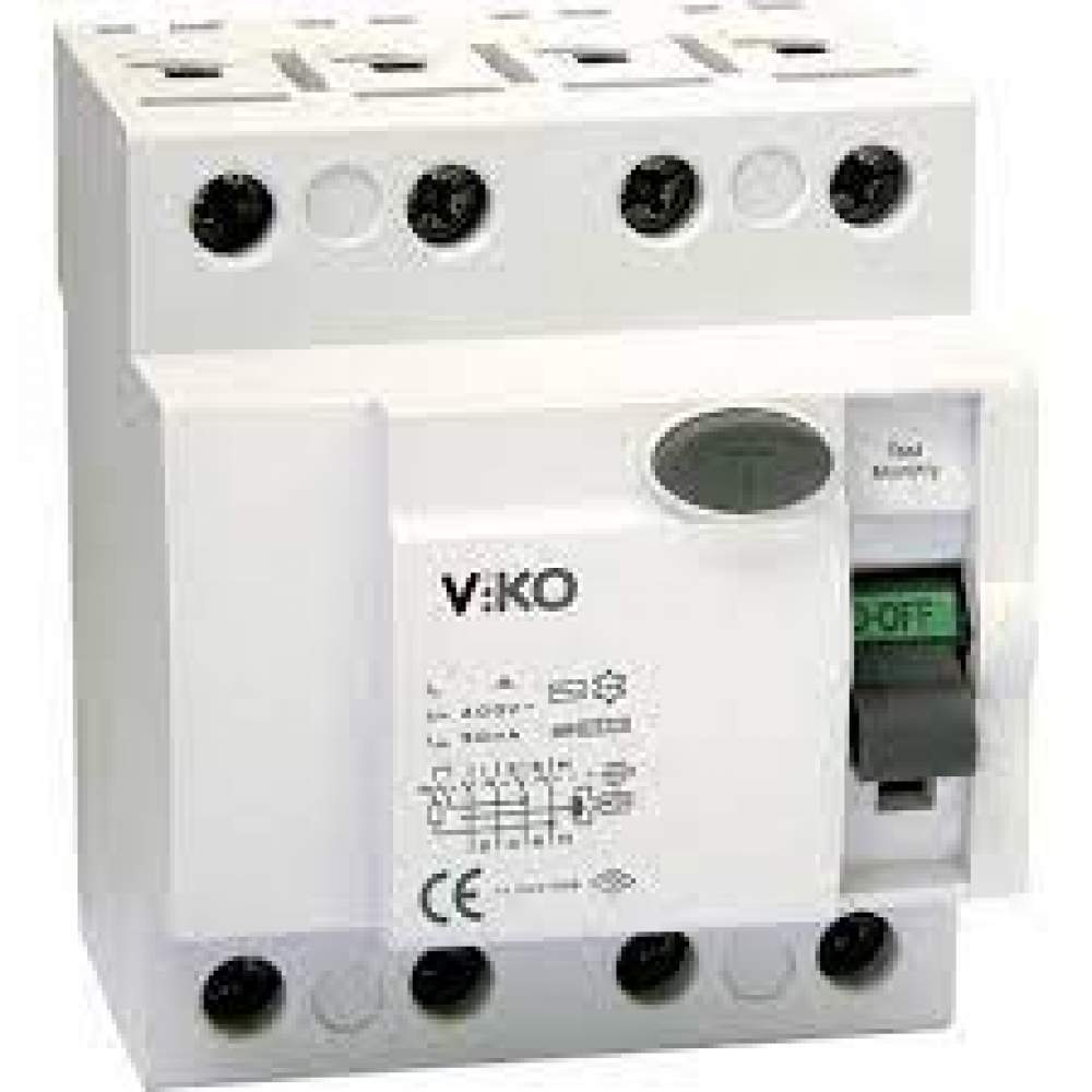 VİKO KAÇAK AKIM 4X40A 4P 30MA 6KA VTR4-4030