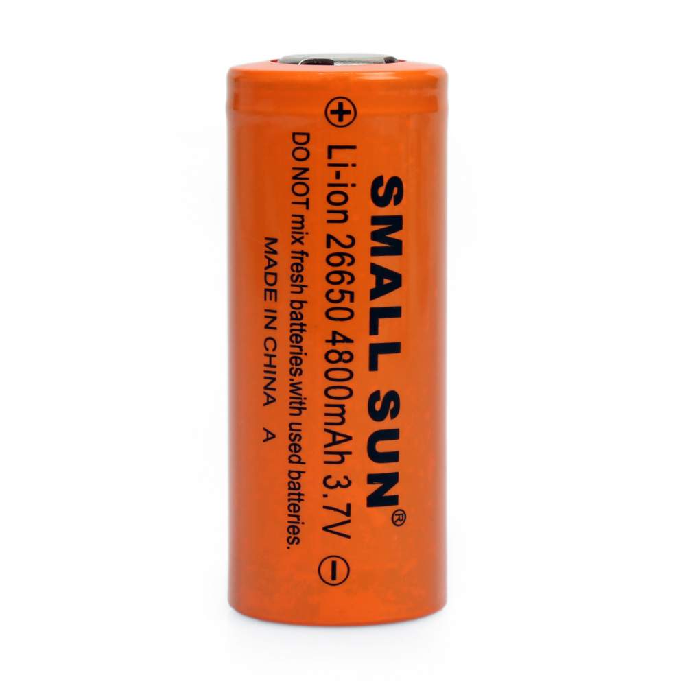 Powerdex Small Sun 26650 3.7 V 4800 mAh Li-ion Şarj Edilebilir Pil