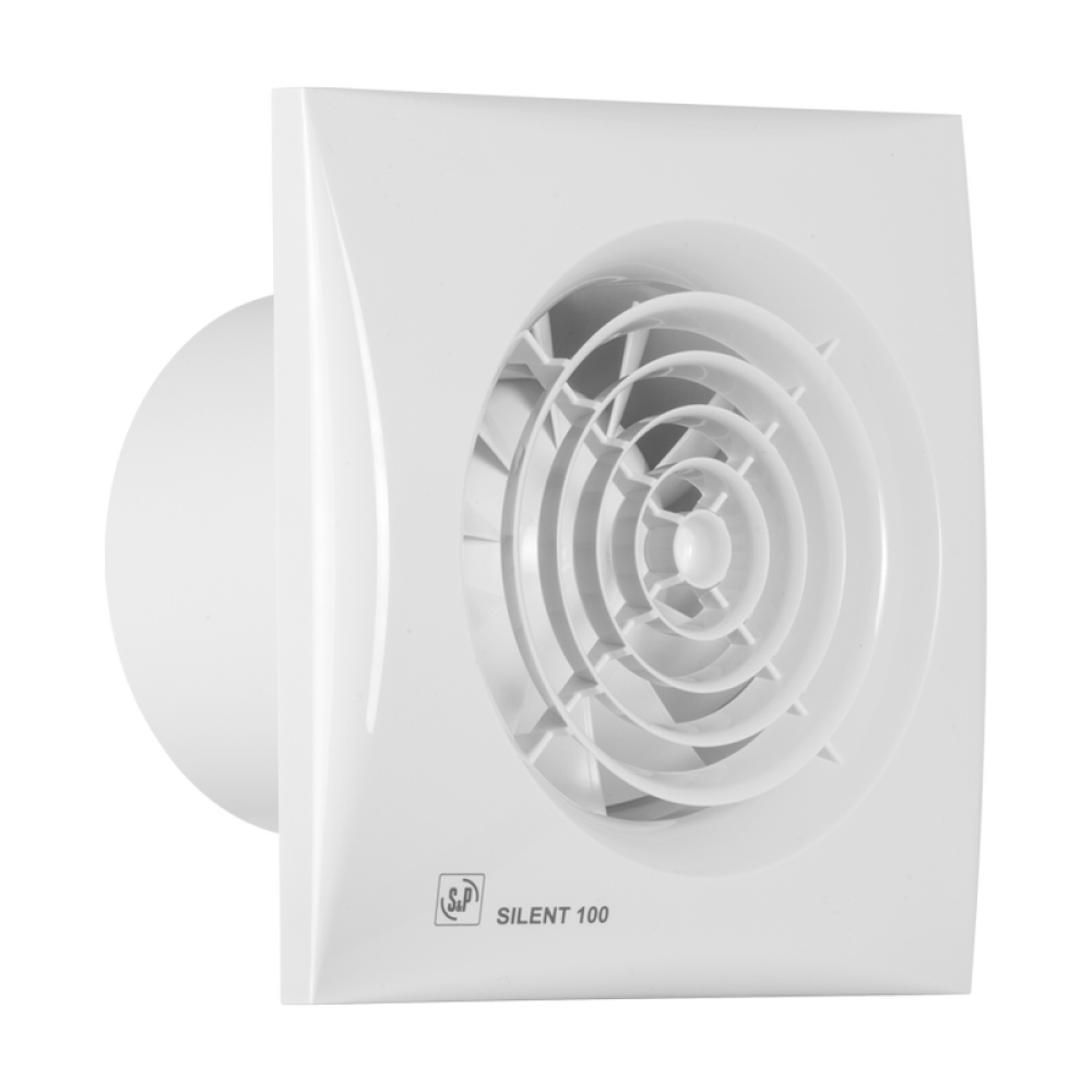 S&P SILENT-100 CRZ Mini Aksiyel Fan 95m³/h 230V