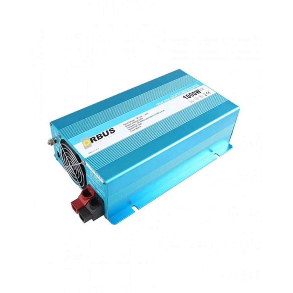 Orbus 1000 W 12V/24V-220V Tam sinüs Inverter