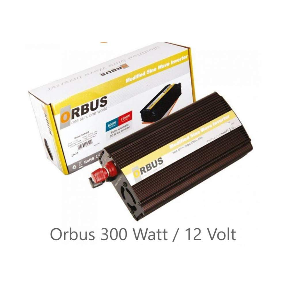 Orbus 12V 300  Watt Inverter Çevirici