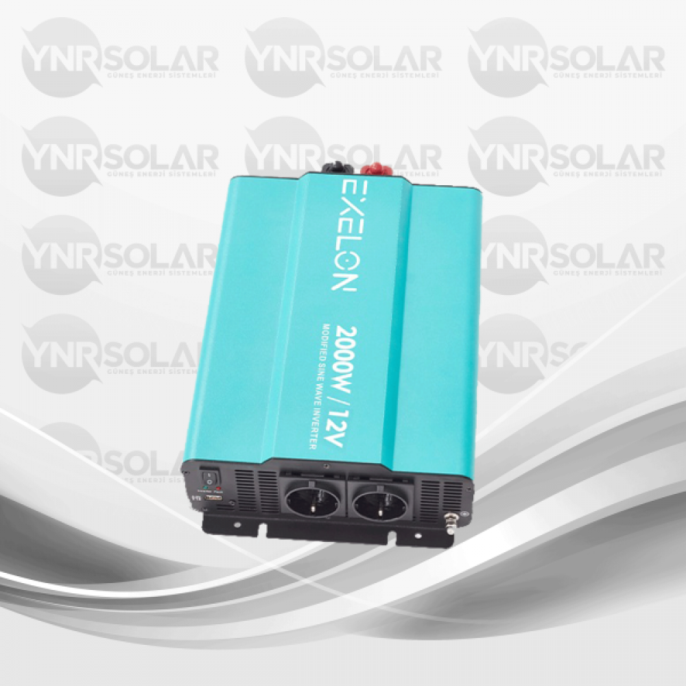 Ynr Solar Exelon 2000w 12v Modifiye Sinüs İnverter