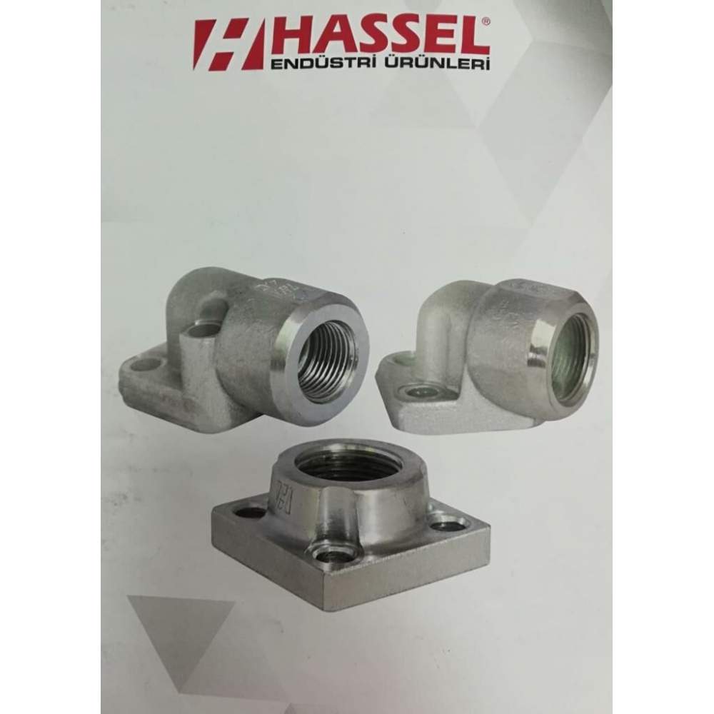 Hassel 35x35  Hidrolik Adaptör