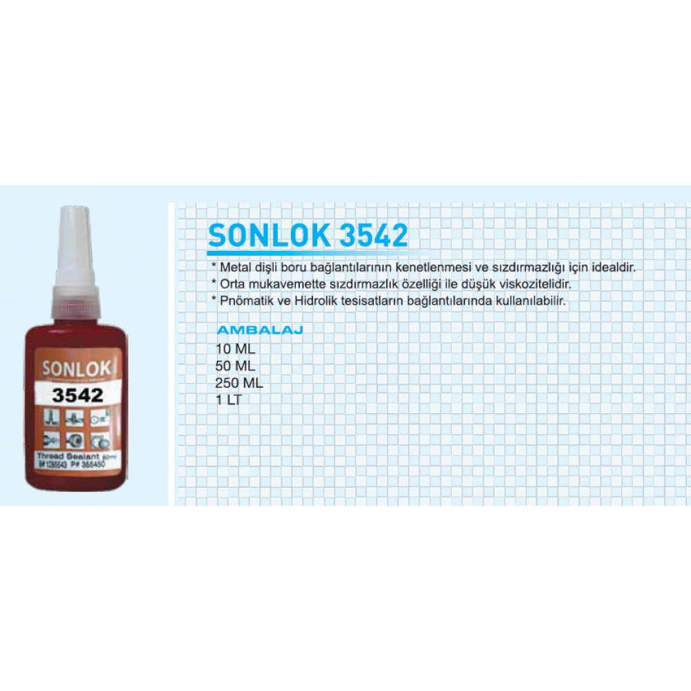 Sonlok 3542 Diş Sızdırmazlık 50 gr