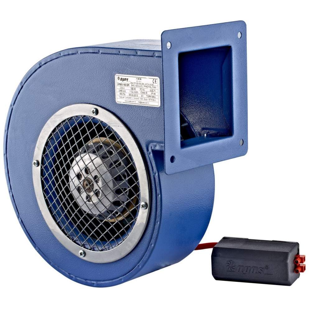 Ayas SGF-120E-2K-M 2450 D/D 220 V Monofaze Sac Gövdeli Radyal Fan