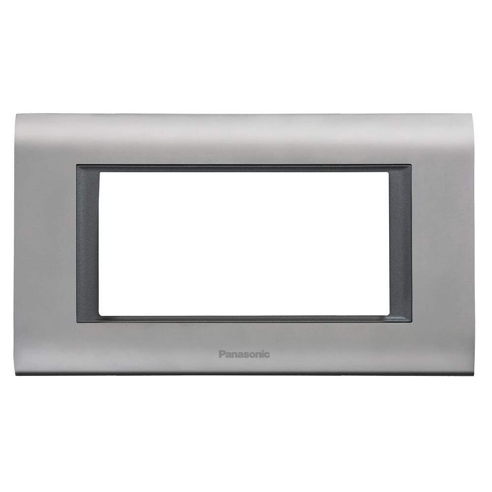 Viko Panasonic Thea 4M Sistema Chrome Matt+Füme Çerçeve - WVTF18445KD-TR