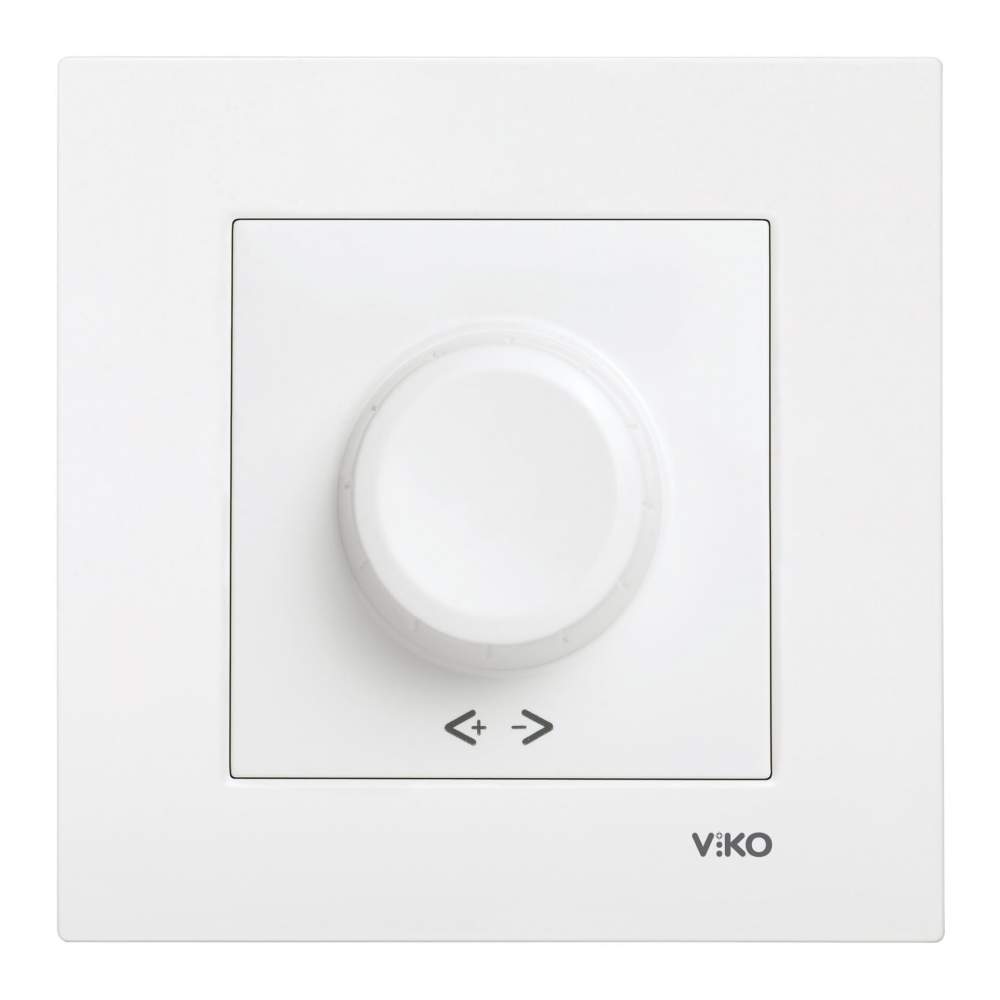 Viko Karre Beyaz Dimmer Pro RL 1-100W ÇERÇEVELİ