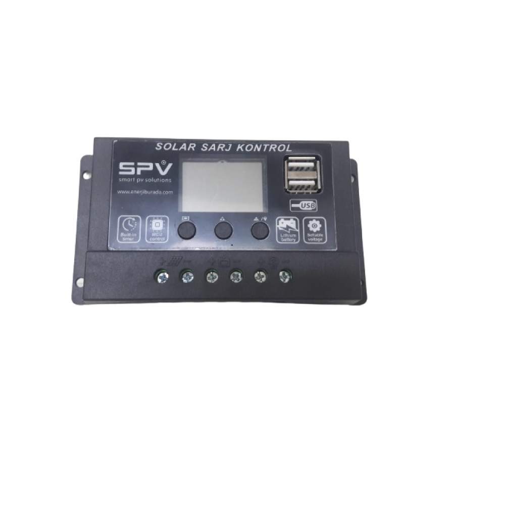 Fe-SPV 10A 12/24V Solar Güneş Paneli Şarj Kontrol Cihazı 3'Lü PAKET