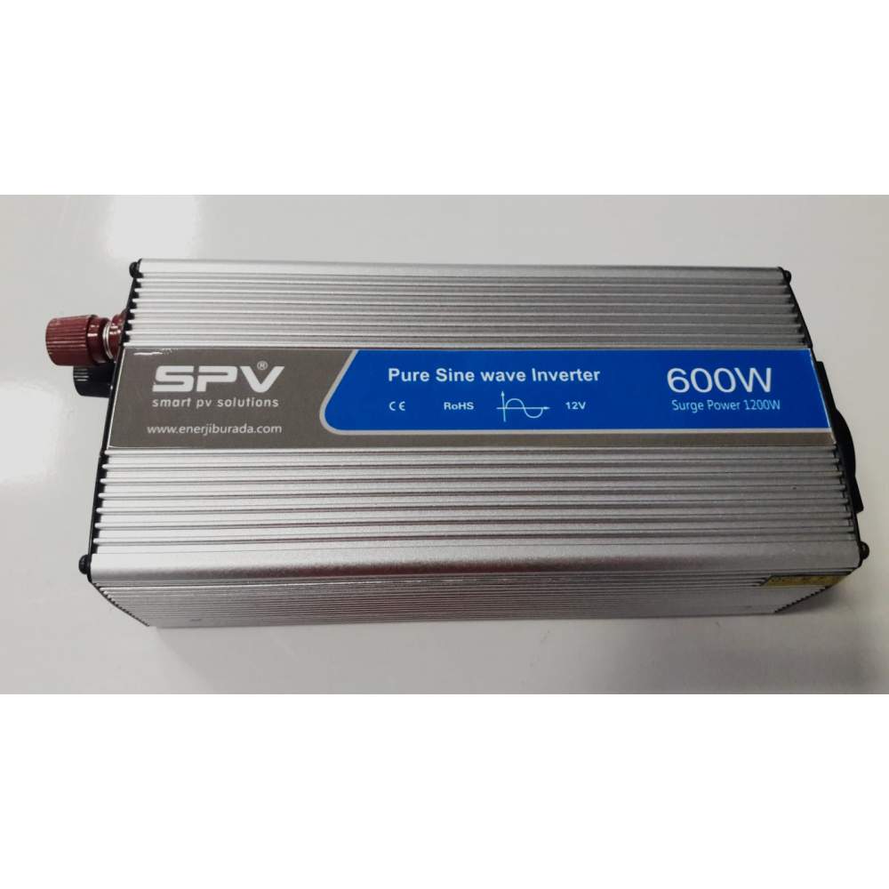 SPV 600 Watt 12 Volt Tam Sinüs Inverter