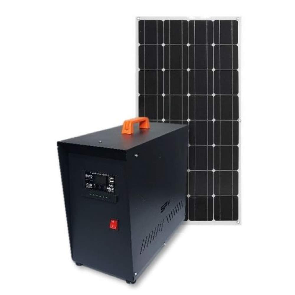SPV Off Grid 1000w Solar Hazır Bağ Evi Paket Sistem Tak Çalıştır SPV-A1K1000
