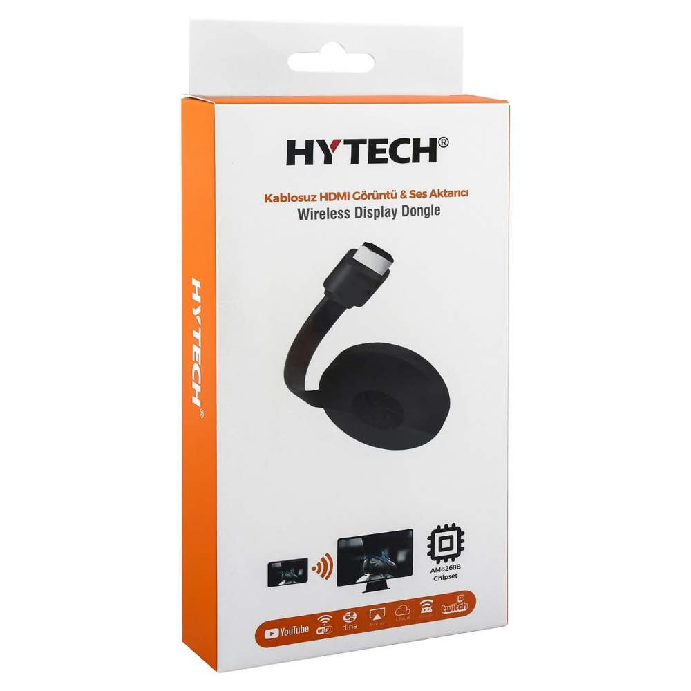 HYTECH HY-WH20 KABLOSUZ TELEFONDAN TELEVİZYONA HDMI GÖRÜNTÜ AKTARICI