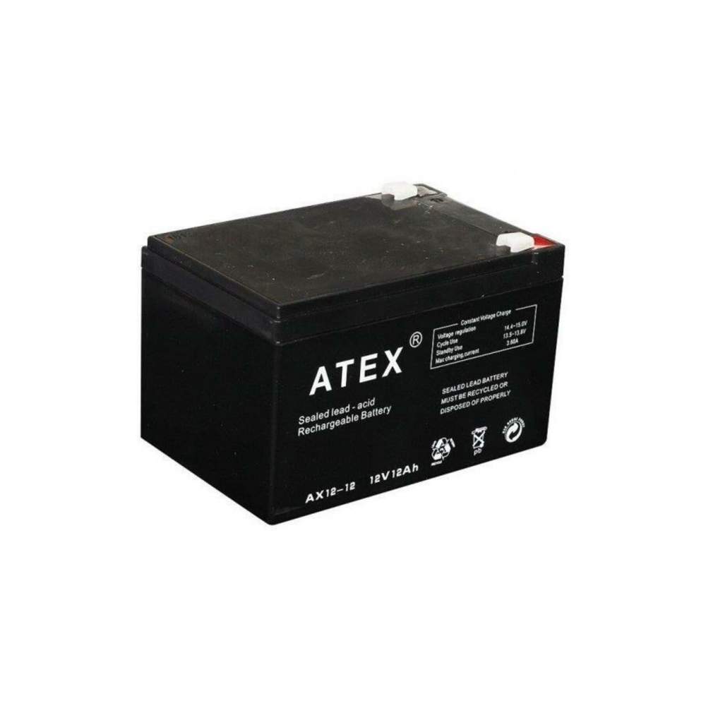 12 VOLT 12 AMPER AKÜ ATEX151x98x95