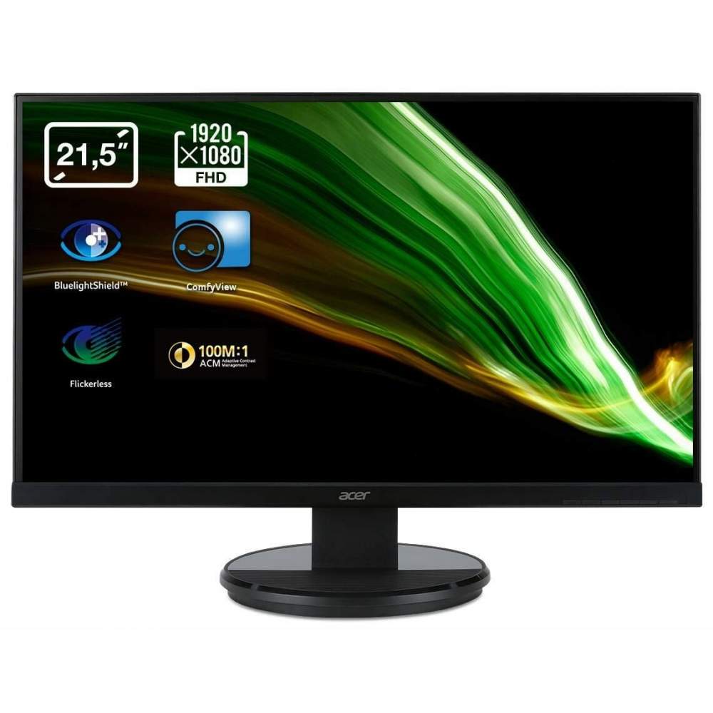 Acer 21.5'' K222HQLbid 5ms (HDMI+Analog+DVI) Full HD Monitör