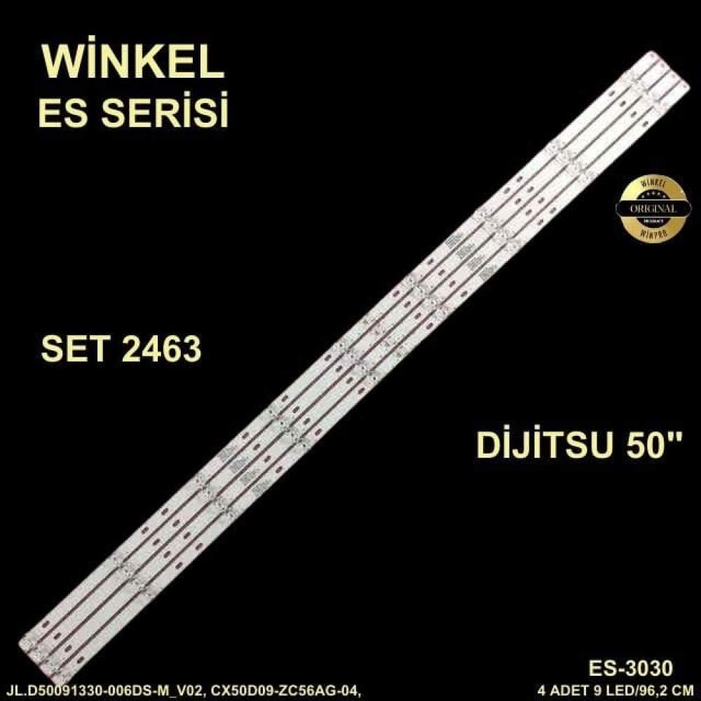 LCD LED-2463 TAKIM 4 LÜ- DJTV501 - DJTV50S - ST-5050 - OV50F353 -  WİNKEL