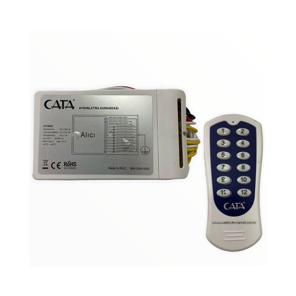 CATA CT-9152 AVİZE KUMANDASI 10X1000W