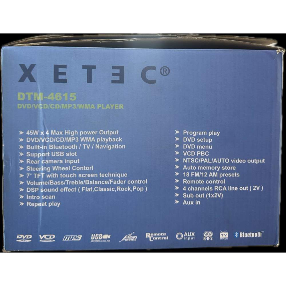 XETEC DTM-4615 CHEVROLET CAPTİVA UYUMLU  OTO TEYP