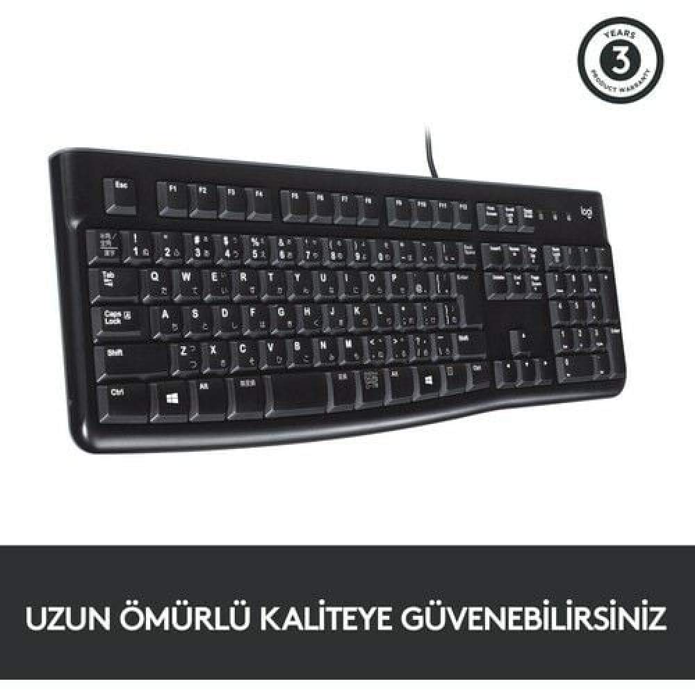 LOGITECH K120 KLAVYE Q TR SIYAH