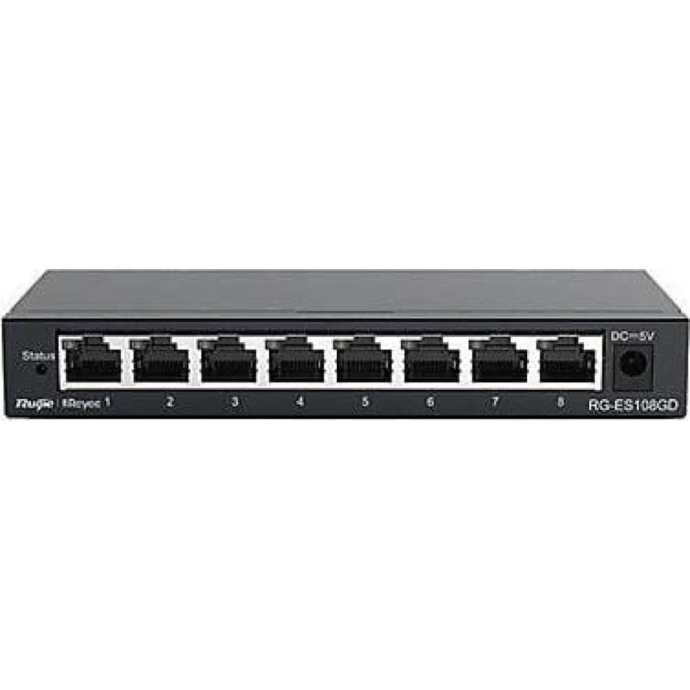 REYEE RG-ES108D 8 PORT 10-100 SWİTCH METAL KASA