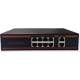 NOVA ND1P802LF 8 PORT POE SWİTCH 10/100 MBPS 2 PORT 10/100 UPLINK 150W