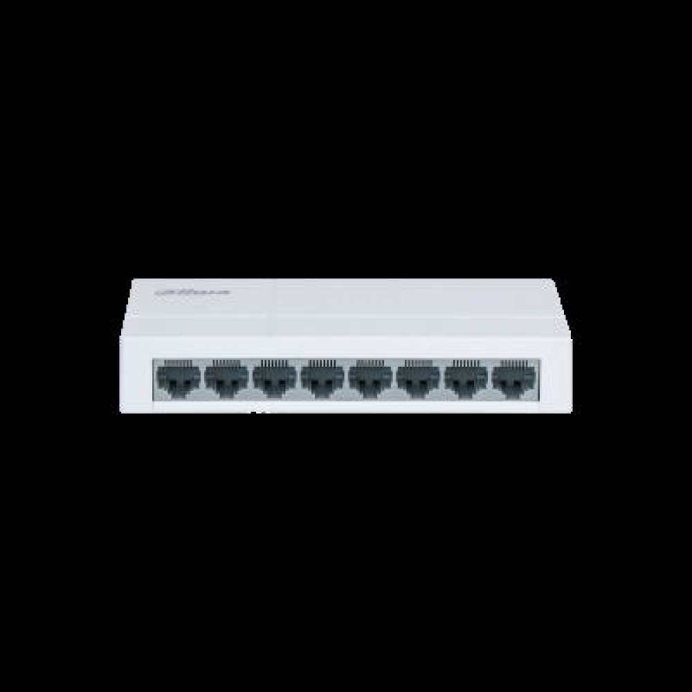 Dahua PFS3008-8ET-L 8 Port Yönetilemeyen Fast Ethernet Switch (8FE)