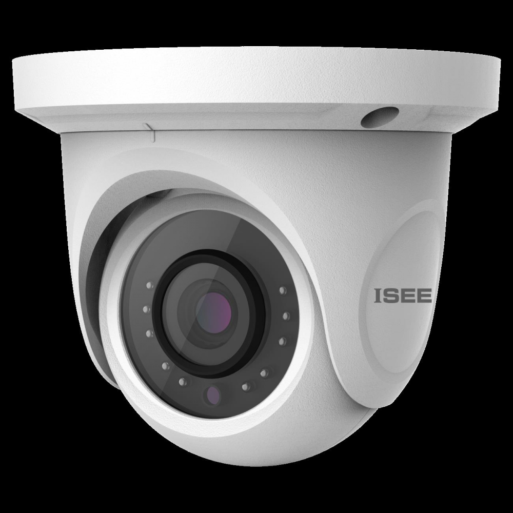 ISEE ISA-7520AS1 AHD 2 MP 2.8MM PLASTİK KASA DOME KAMERA