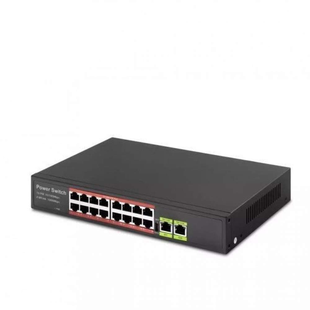 HADRON HD16 16+2 POE SWİTCH 16 PORT POE 2 PORT UPLİNK