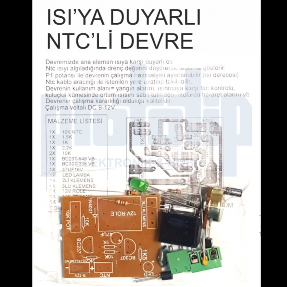 DEVRE ISIYA DUYARLI NTC Lİ NO:3