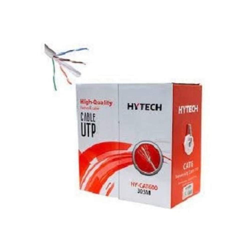 CAT 6 KABLO HYTECH HY-CAT600 305m Gri Utp CAT6 Kablo