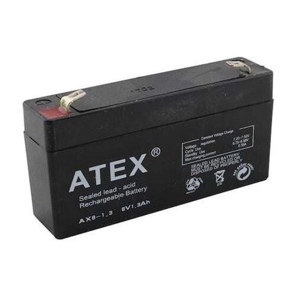 6 VOLT 1.3 AMPER AKÜ ATEX 98*25*52 mm