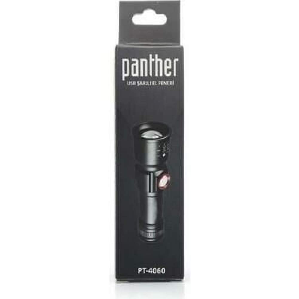 PANTHER PT-4060 USB ŞARJLI AVCI EL FENERİ