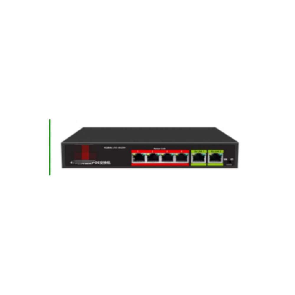 HADRON HD04 4+2 POE SWİTCH 4 PORT POE 2 PORT UPLİNK