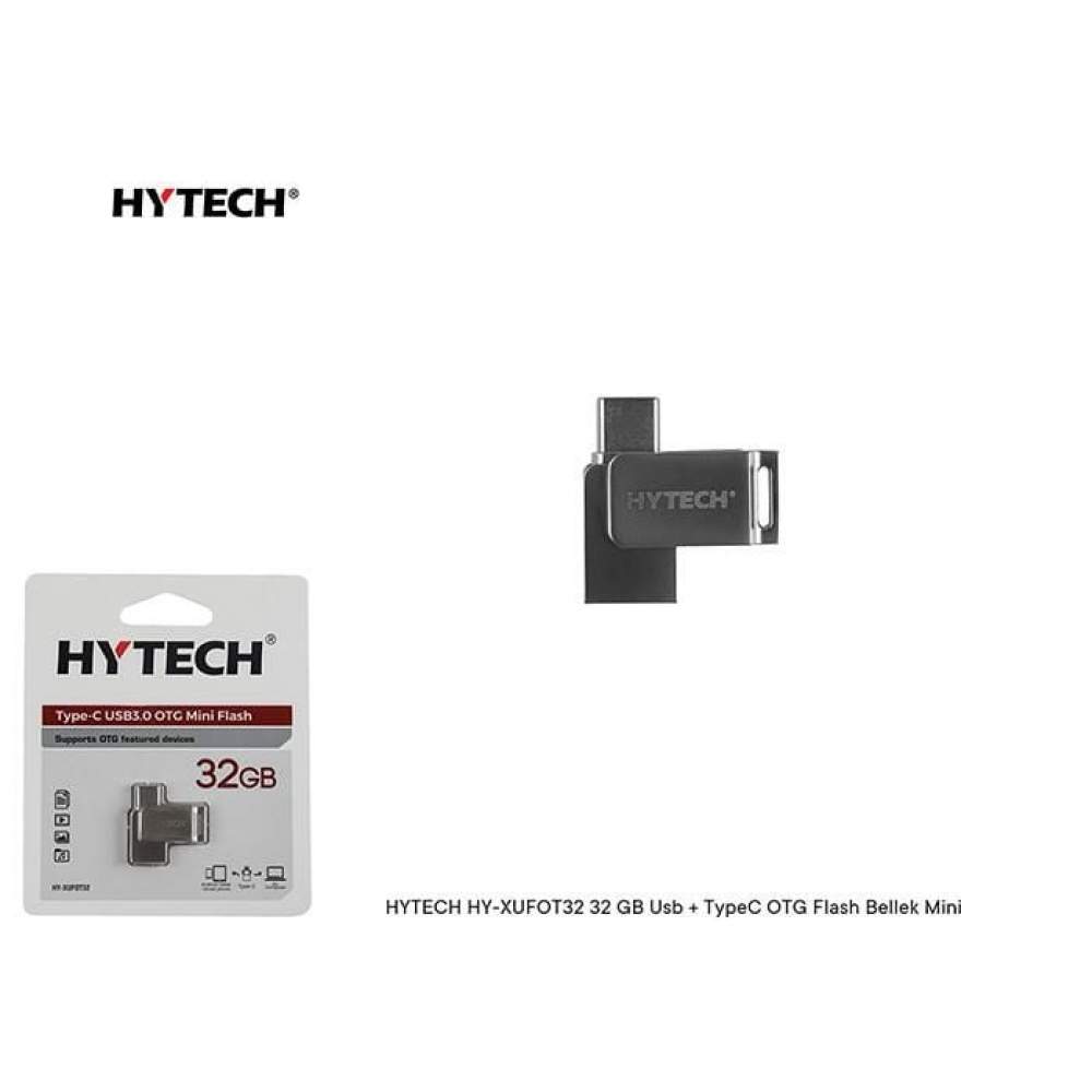 HYTECH HY-XUFOT32 32GB TYPE-C OTG FLASH BELLEK