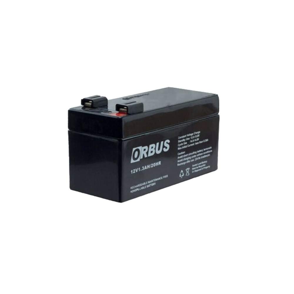 12 VOLT 1.3 AMPER AKÜ ORBUS 98*45*50 mm-510 GRAM