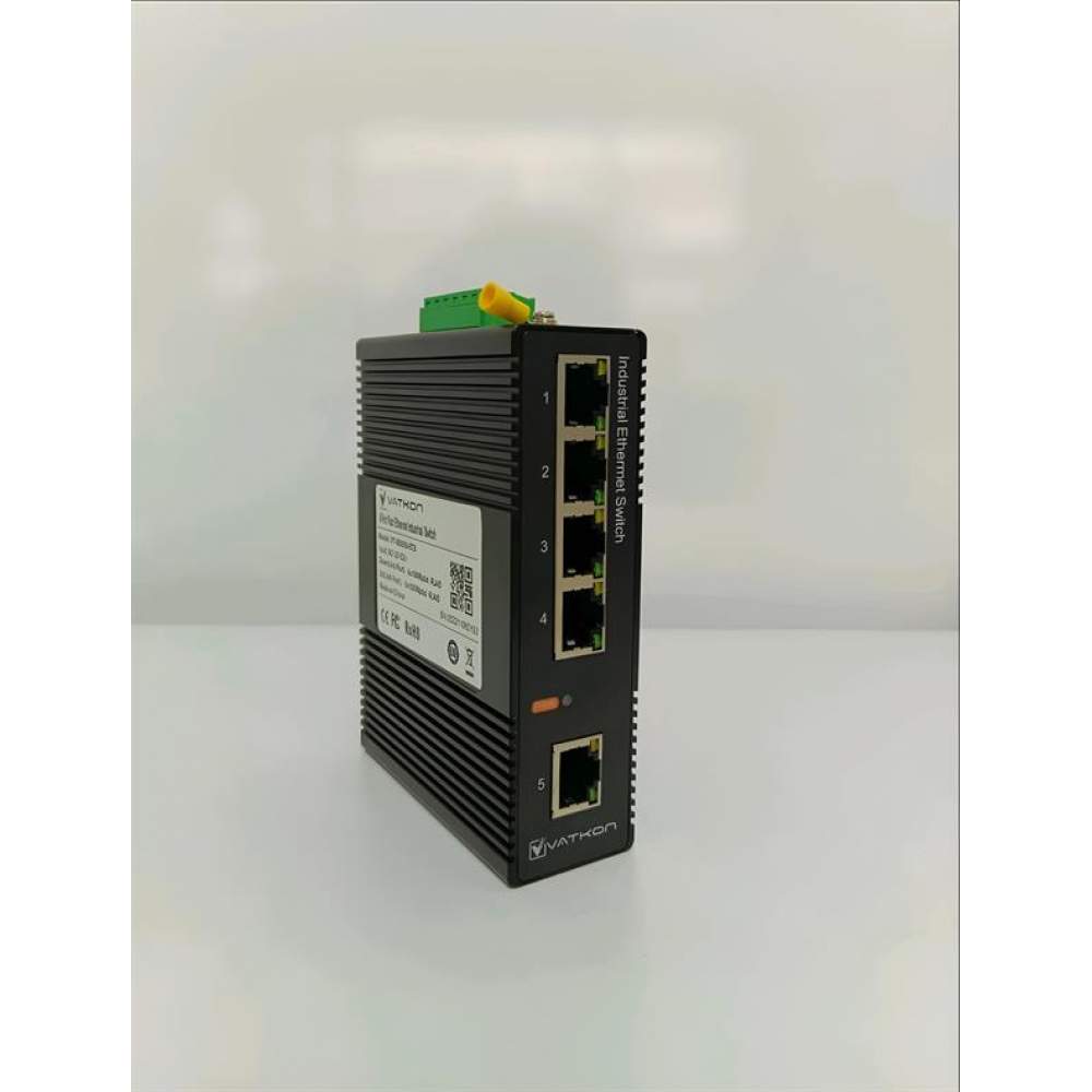 VT-IE6050-5TX Vatkon 10/100 Mbps 5 Girişli Endüstriyel Ethernet Switch