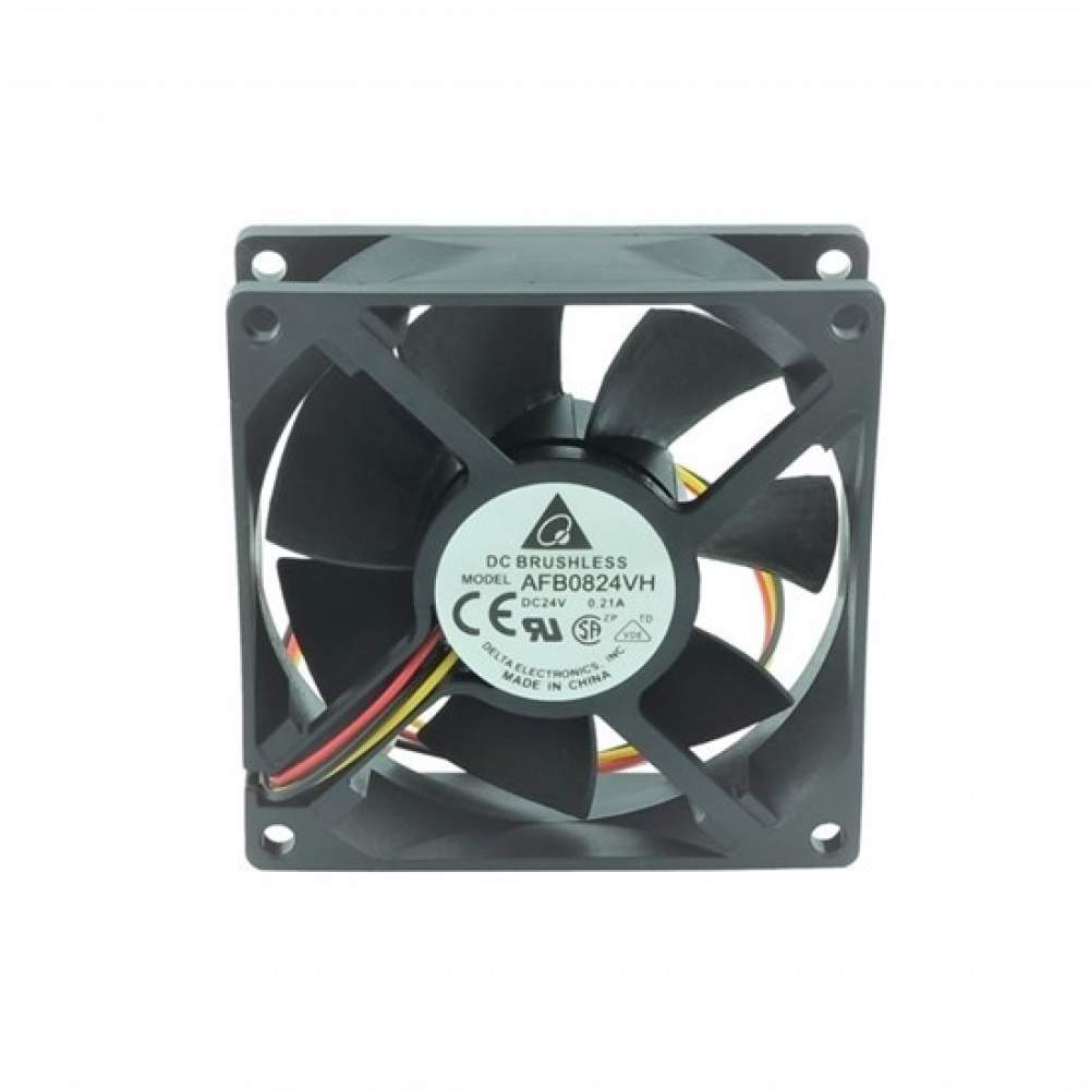 AFB0824VH-R00 80X80x25 24VDC 0.21A 3 Kablolu Fan