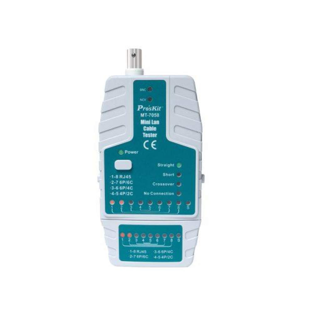MT 7058 Kablo Bulucu Proskit Mini Ethernet Lan Kablo Bulma Test Cihazı