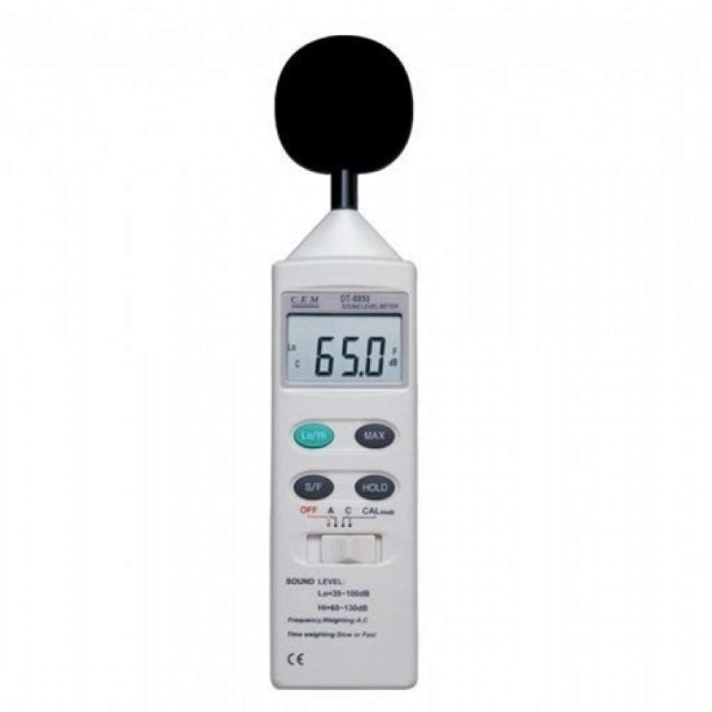 DT 8850 Desibelmetre Ses Seviye Ölçer