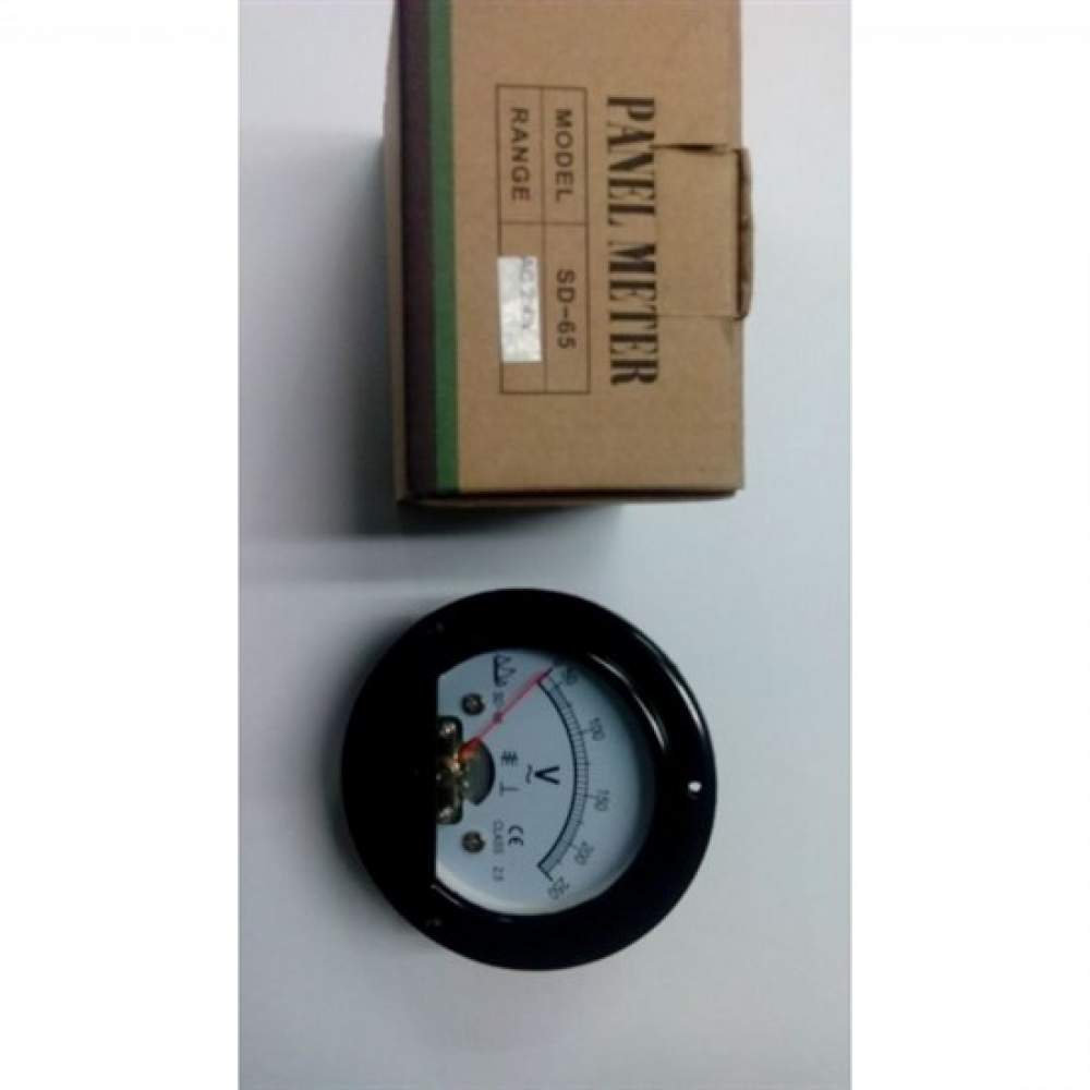 SD-65 0-250 V ANALOG VOLTMETRE