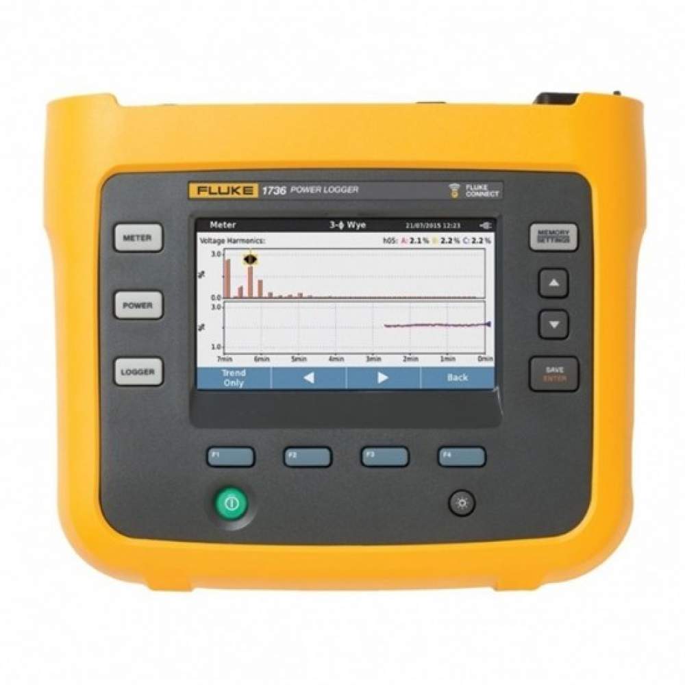 Fluke 1736 - 3 Faz Güç Kayıt Cihazı