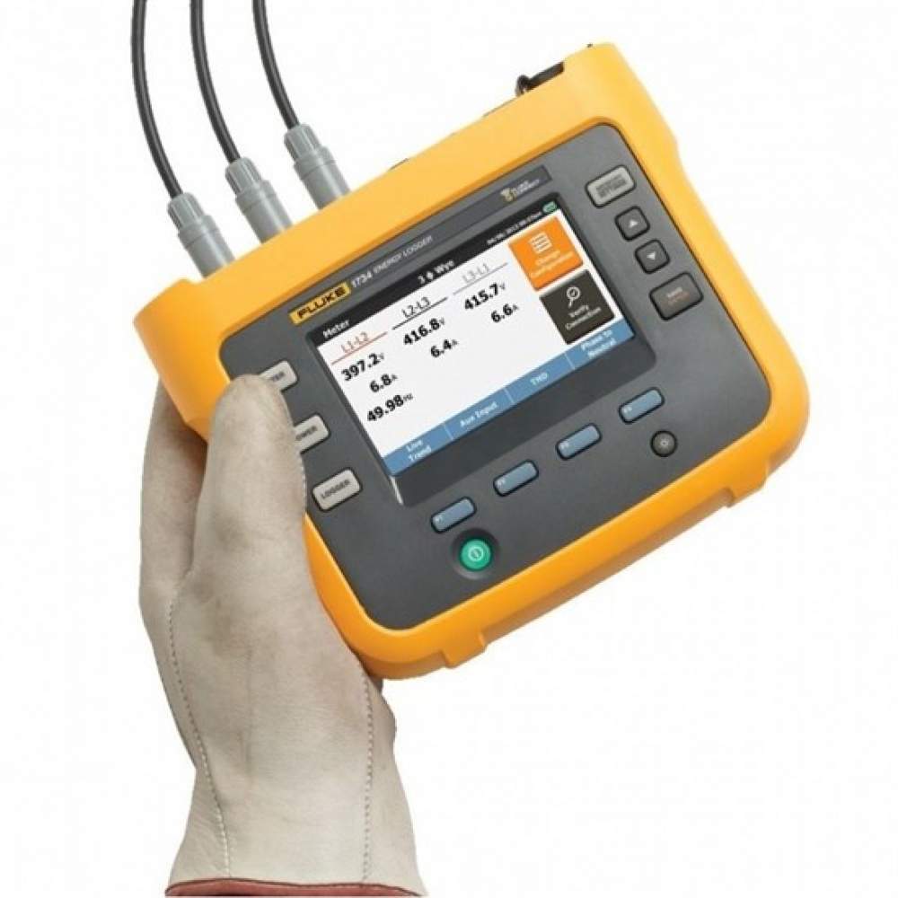 Fluke 1734 - 3 Faz Elektrik Enerjisi Kayıt Cihazı