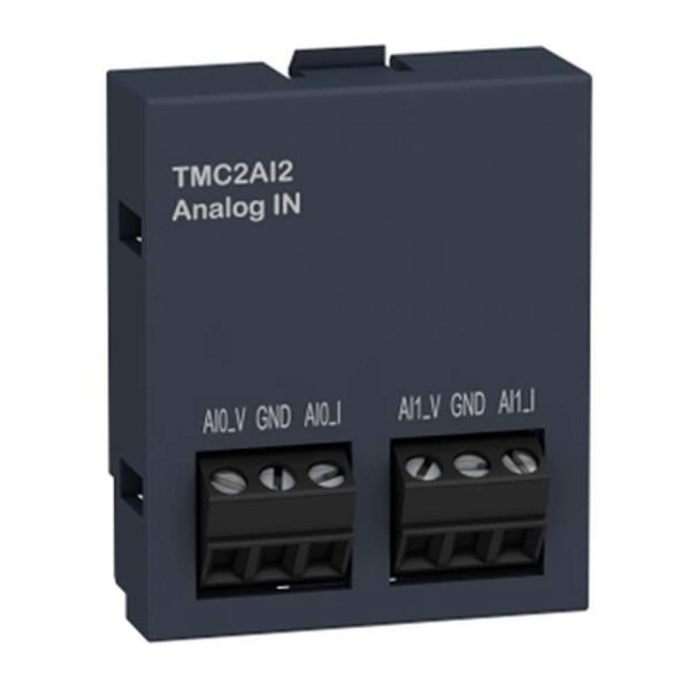 Schneider Electric TMC2AI2 M221 Kartuş - 2 Analog Akım Girişi - G/Ç Uzatma