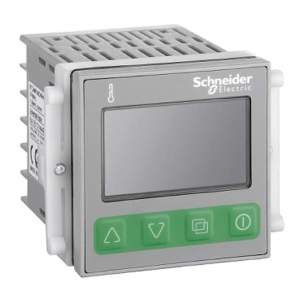 Schneider Electric RTC48PUNCSNLU Sıcaklık Kontrol Rölesi Rtc - 48X48 Mm - 24V Ac/Dc - 1 Ssr, İletişim, Alarm