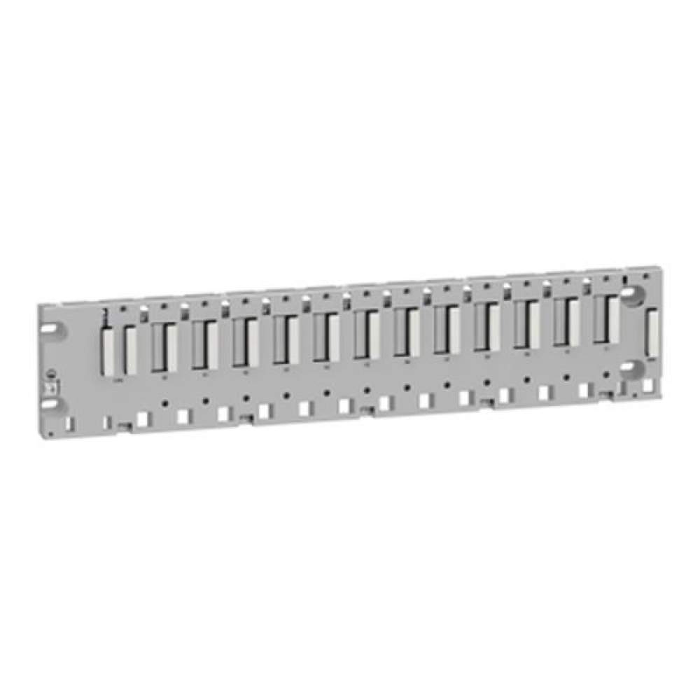 Schneider Electric , BMXXBP1200 , Raf M340 -12 Slot - Panel, Plaka Veya Dın Ray Mont